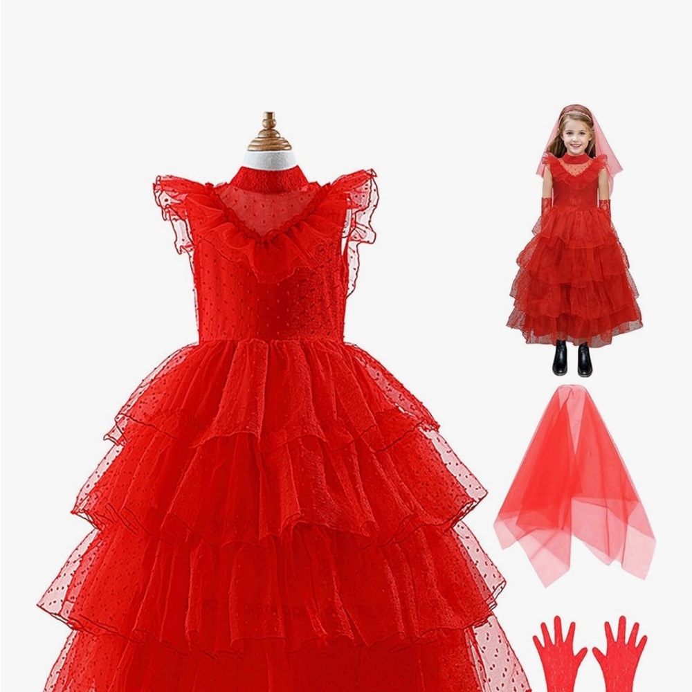 Lydia Deetz Beetlejuice Kids Costume